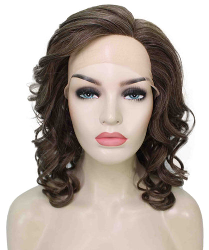 Drew Wig by Still Me |  Swiss Lace Front Wig | High Heat-Friendly Synthetic Fiber | Soft Touch Curly Hair