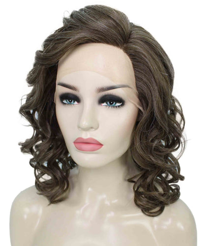 Drew Wig by Still Me |  Swiss Lace Front Wig | High Heat-Friendly Synthetic Fiber | Soft Touch Curly Hair