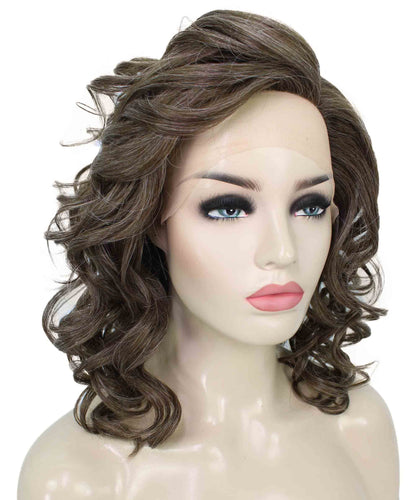 Drew Wig by Still Me |  Swiss Lace Front Wig | High Heat-Friendly Synthetic Fiber | Soft Touch Curly Hair