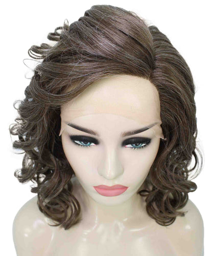 Drew Wig by Still Me |  Swiss Lace Front Wig | High Heat-Friendly Synthetic Fiber | Soft Touch Curly Hair