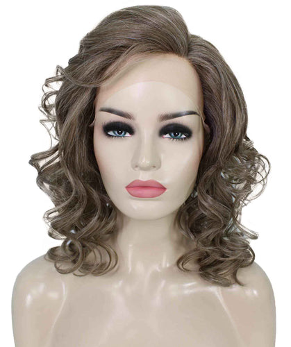 Drew Wig by Still Me |  Swiss Lace Front Wig | High Heat-Friendly Synthetic Fiber | Soft Touch Curly Hair