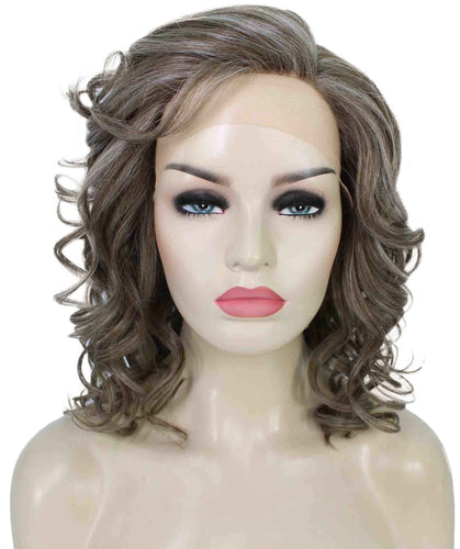 Drew Wig by Still Me |  Swiss Lace Front Wig | High Heat-Friendly Synthetic Fiber | Soft Touch Curly Hair