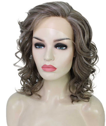 Drew Wig by Still Me |  Swiss Lace Front Wig | High Heat-Friendly Synthetic Fiber | Soft Touch Curly Hair