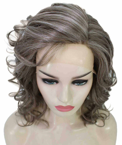 Drew Wig by Still Me |  Swiss Lace Front Wig | High Heat-Friendly Synthetic Fiber | Soft Touch Curly Hair