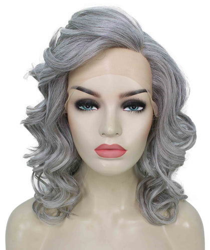 Drew Wig by Still Me |  Swiss Lace Front Wig | High Heat-Friendly Synthetic Fiber | Soft Touch Curly Hair