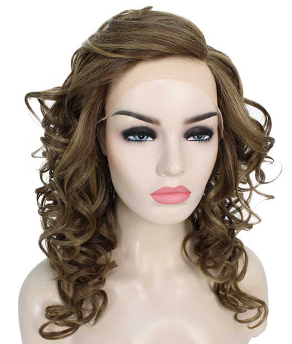 Drew Wig by Still Me |  Swiss Lace Front Wig | High Heat-Friendly Synthetic Fiber | Soft Touch Curly Hair