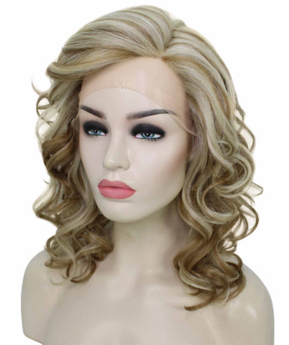 Drew Wig by Still Me |  Swiss Lace Front Wig | High Heat-Friendly Synthetic Fiber | Soft Touch Curly Hair