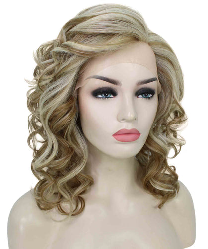 Drew Wig by Still Me |  Swiss Lace Front Wig | High Heat-Friendly Synthetic Fiber | Soft Touch Curly Hair