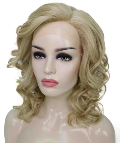 Drew Wig by Still Me |  Swiss Lace Front Wig | High Heat-Friendly Synthetic Fiber | Soft Touch Curly Hair