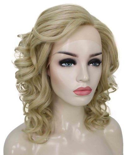 Drew Wig by Still Me |  Swiss Lace Front Wig | High Heat-Friendly Synthetic Fiber | Soft Touch Curly Hair