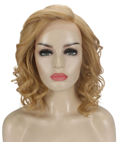 Drew Wig by Still Me |  Swiss Lace Front Wig | High Heat-Friendly Synthetic Fiber | Soft Touch Curly Hair