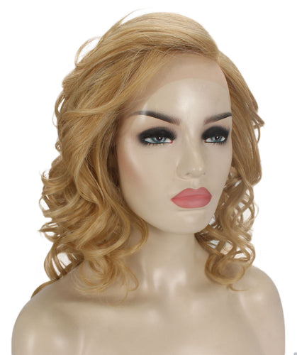 Drew Wig by Still Me |  Swiss Lace Front Wig | High Heat-Friendly Synthetic Fiber | Soft Touch Curly Hair