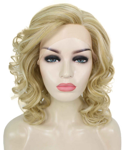 Drew Wig by Still Me |  Swiss Lace Front Wig | High Heat-Friendly Synthetic Fiber | Soft Touch Curly Hair