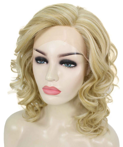 Drew Wig by Still Me |  Swiss Lace Front Wig | High Heat-Friendly Synthetic Fiber | Soft Touch Curly Hair