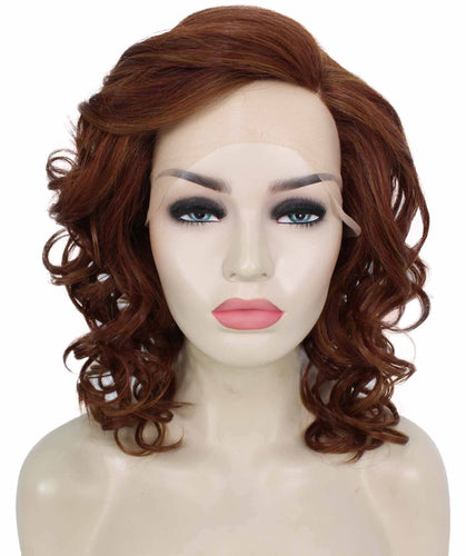 Drew Wig by Still Me |  Swiss Lace Front Wig | High Heat-Friendly Synthetic Fiber | Soft Touch Curly Hair