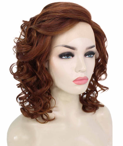 Drew Wig by Still Me |  Swiss Lace Front Wig | High Heat-Friendly Synthetic Fiber | Soft Touch Curly Hair