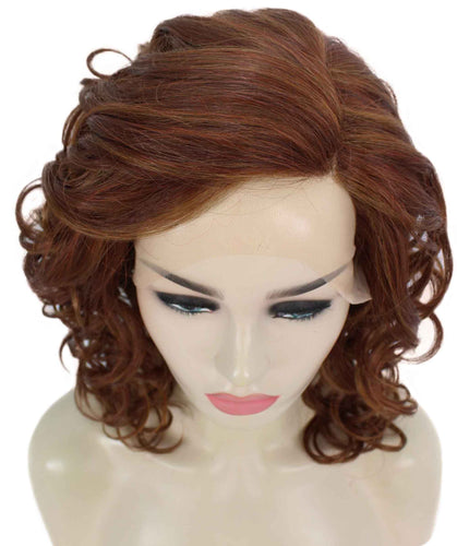 Drew Wig by Still Me |  Swiss Lace Front Wig | High Heat-Friendly Synthetic Fiber | Soft Touch Curly Hair