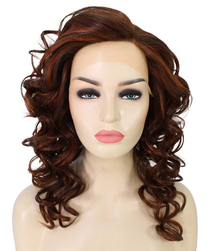 Drew Wig by Still Me |  Swiss Lace Front Wig | High Heat-Friendly Synthetic Fiber | Soft Touch Curly Hair