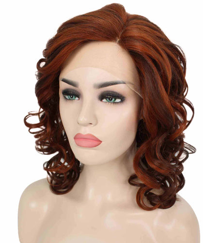 Drew Wig by Still Me |  Swiss Lace Front Wig | High Heat-Friendly Synthetic Fiber | Soft Touch Curly Hair