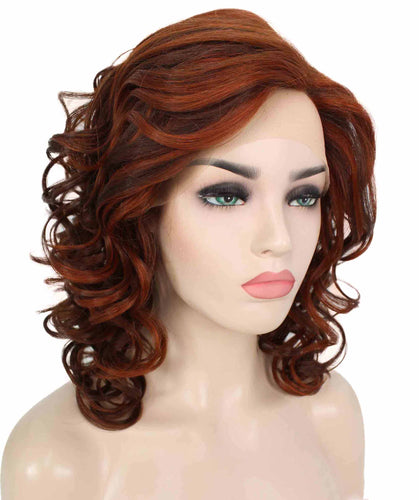 Drew Wig by Still Me |  Swiss Lace Front Wig | High Heat-Friendly Synthetic Fiber | Soft Touch Curly Hair