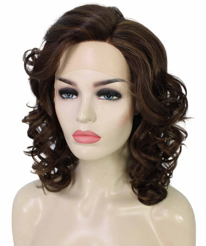 Drew Wig by Still Me |  Swiss Lace Front Wig | High Heat-Friendly Synthetic Fiber | Soft Touch Curly Hair