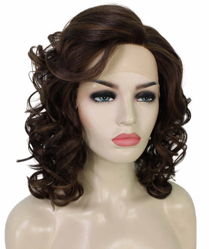 Drew Wig by Still Me |  Swiss Lace Front Wig | High Heat-Friendly Synthetic Fiber | Soft Touch Curly Hair