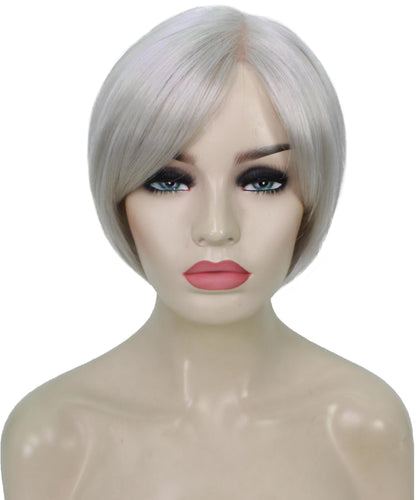 Silver Grey liza wig