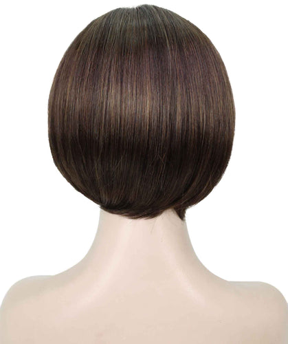 Chestnut Brown with Light Brown Highlight liza wig