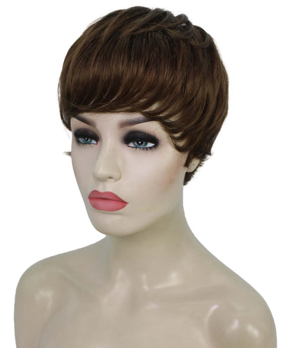 Light Brown monofilament wig