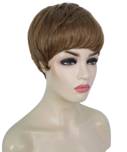 Dark Golden Blonde monofilament wig