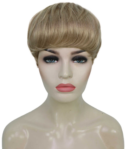 Honey Blonde monofilament wig