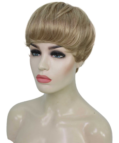 Honey Blonde monofilament wig