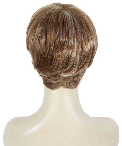 Light Blonde with Blonde Highlight monofilament wig