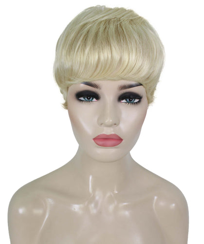 Platinum Blonde monofilament wig