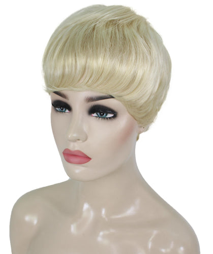 Platinum Blonde monofilament wig