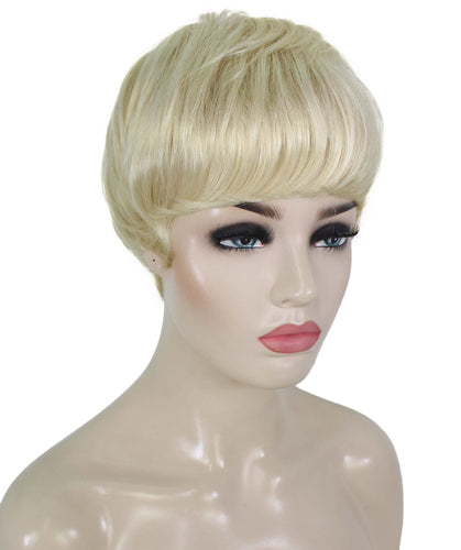 Platinum Blonde monofilament wig