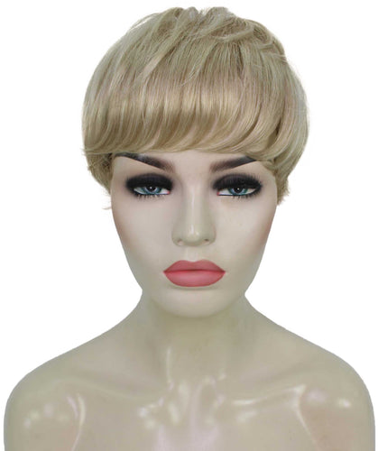 Light Blonde monofilament wig