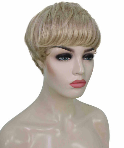 Light Blonde monofilament wig