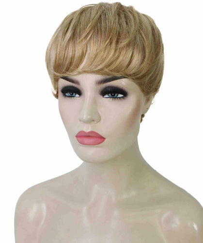 Strawberry Blonde monofilament wig