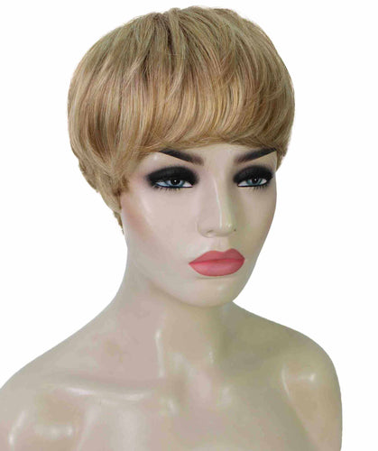 Strawberry Blonde monofilament wig