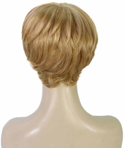 Strawberry Blonde monofilament wig