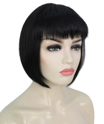 Black bob wigs for women