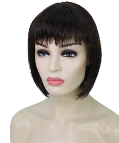 Dark Brown bob wigs for women