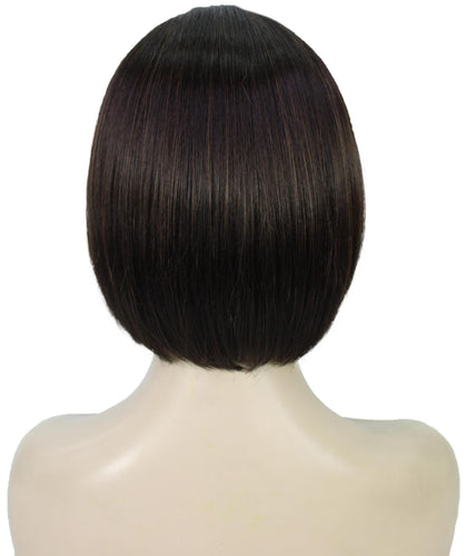 Dark Brown bob wigs for women