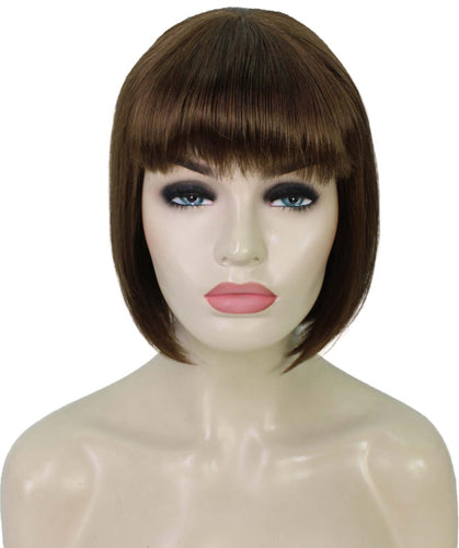 Light Brown bob wigs for women