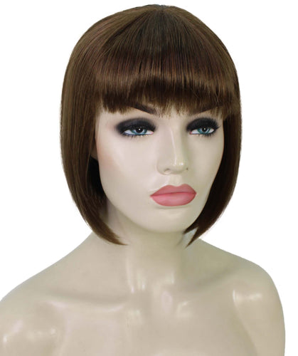 Light Brown bob wigs for women