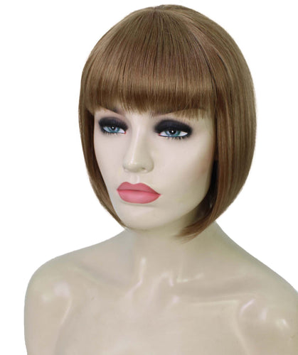 Dark Golden Blonde bob wigs for women