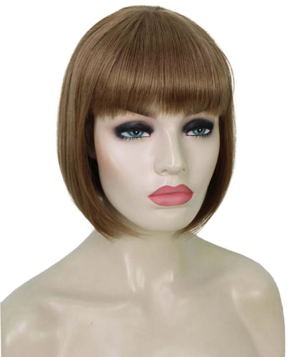 Dark Golden Blonde bob wigs for women