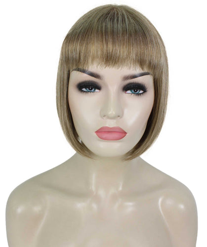 Ash Blonde bob wigs for women