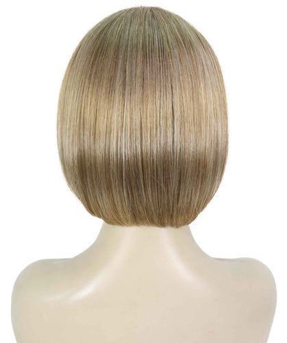 Ash Blonde bob wigs for women